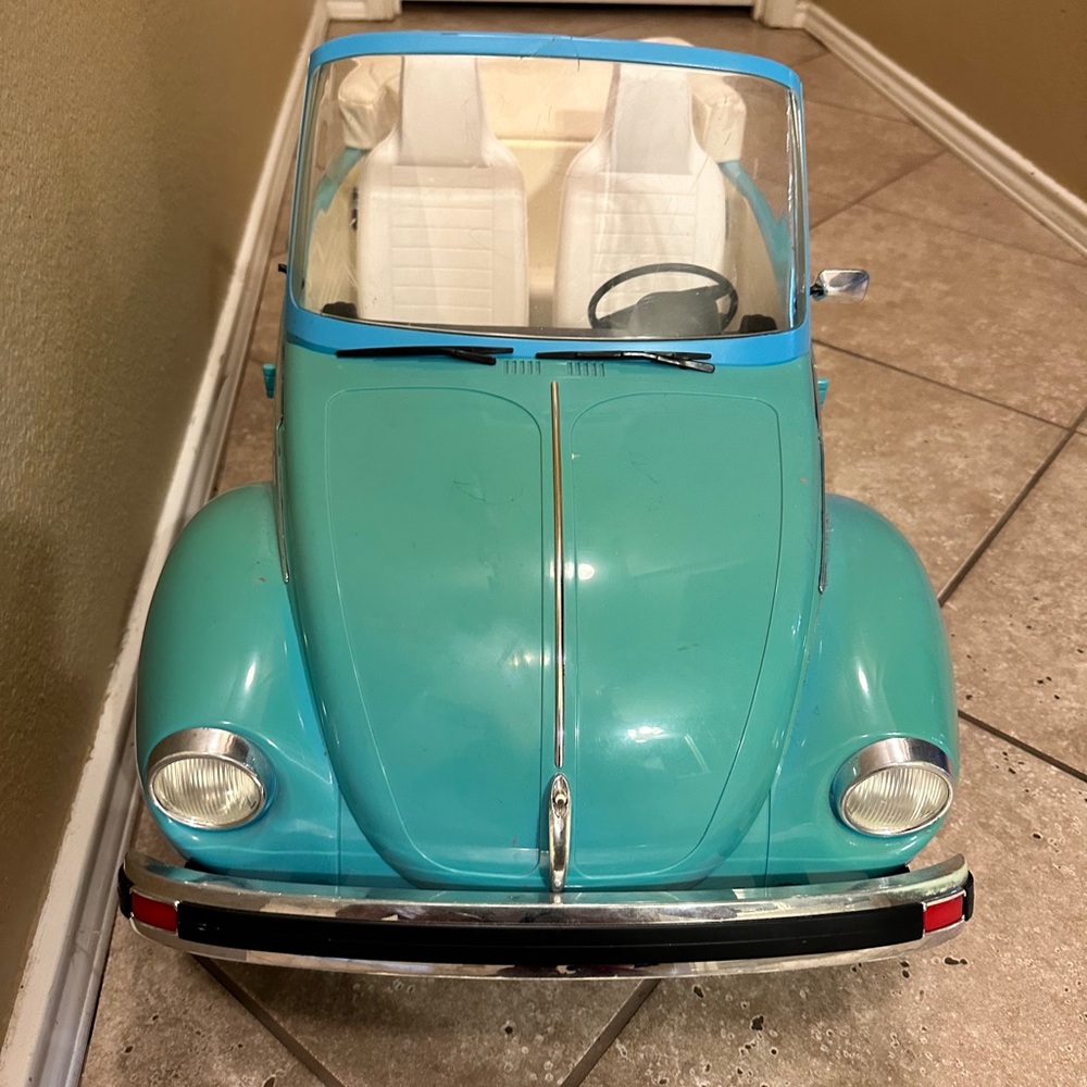 Skyblue 1974 Volkswagen Super Beetle convertible Sold in 2012 & Retired in 2016